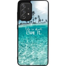 Samsung Galaxy A52 Case Hülle - Silikon schwarz Summer 18 24