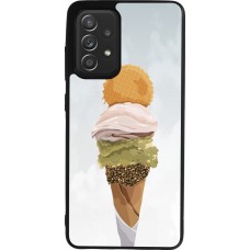 Coque Samsung Galaxy A52 - Silicone rigide noir Summer 2025 Cornet