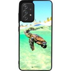 Samsung Galaxy A52 Case Hülle - Silikon schwarz Turtle Underwater
