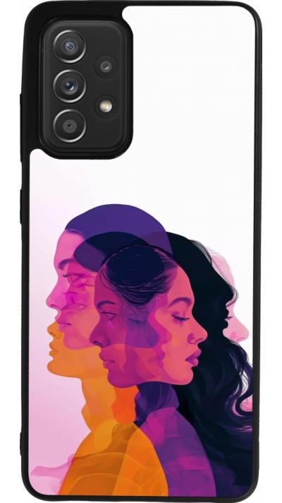 Samsung Galaxy A52 Case Hülle - Silikon schwarz Womens day 2026 10