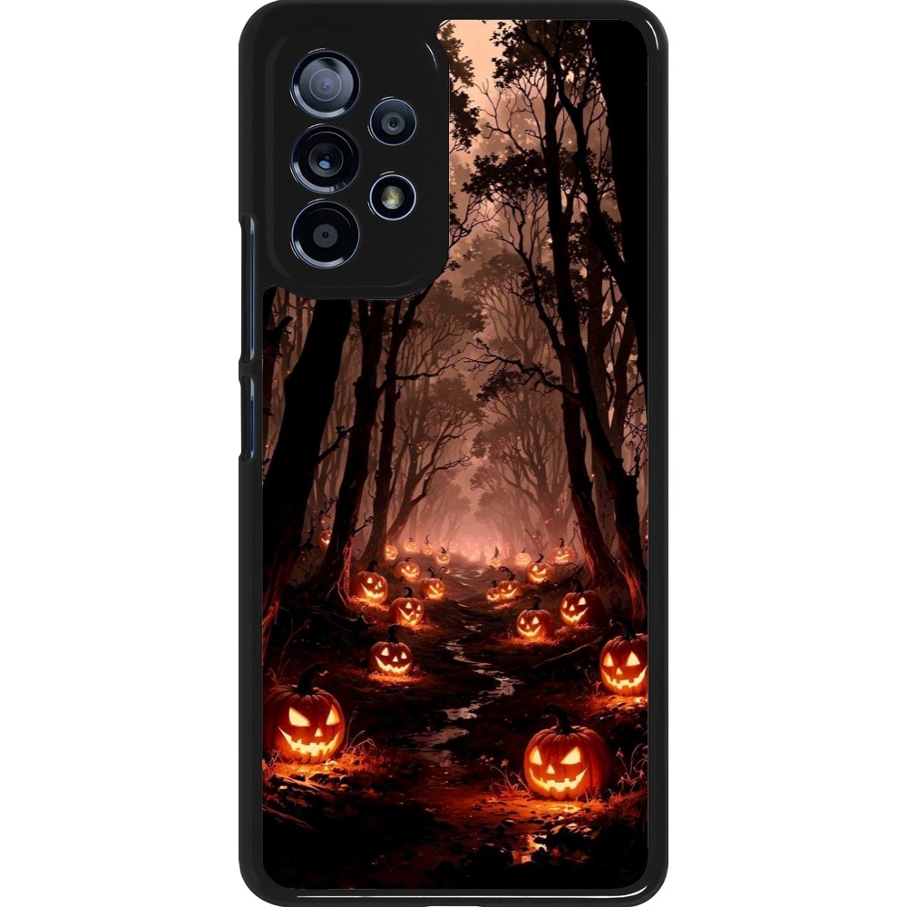 Coque Samsung Galaxy A53 5G - Halloween 2025 Road of Terrifying Pumpkins