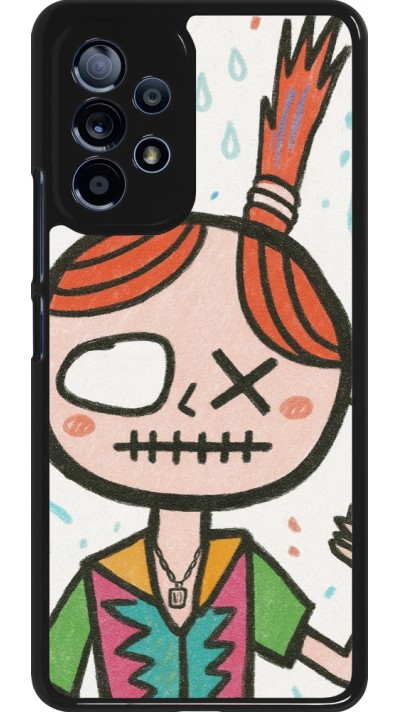 Samsung Galaxy A53 5G Case Hülle - Little Girl Sketch