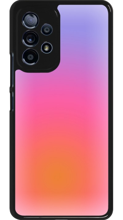 Coque Samsung Galaxy A53 5G - Orange Pink Blue Gradient