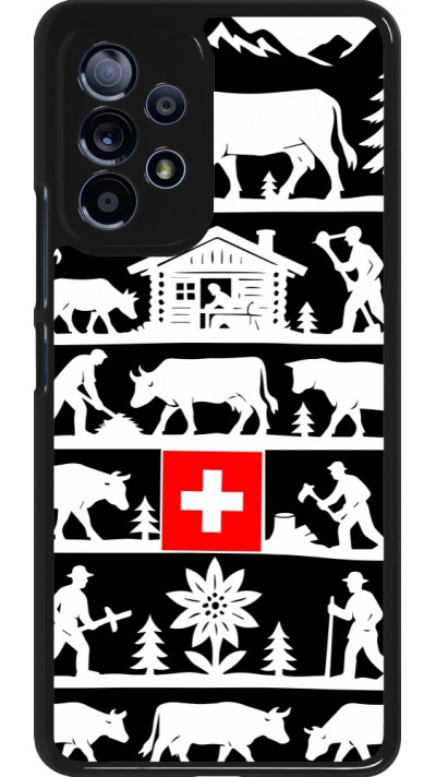 Coque Samsung Galaxy A53 5G - Poya Suisse 1 noir