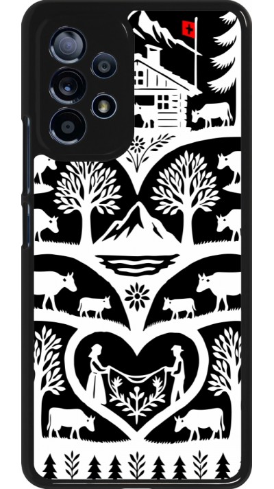 Coque Samsung Galaxy A53 5G - Poya Suisse 2 noir