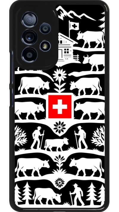 Coque Samsung Galaxy A53 5G - Poya Suisse 3 noir