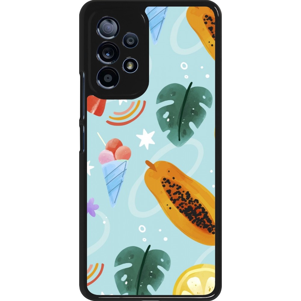 Coque Samsung Galaxy A53 5G - Summer 2025 Pattern papaya
