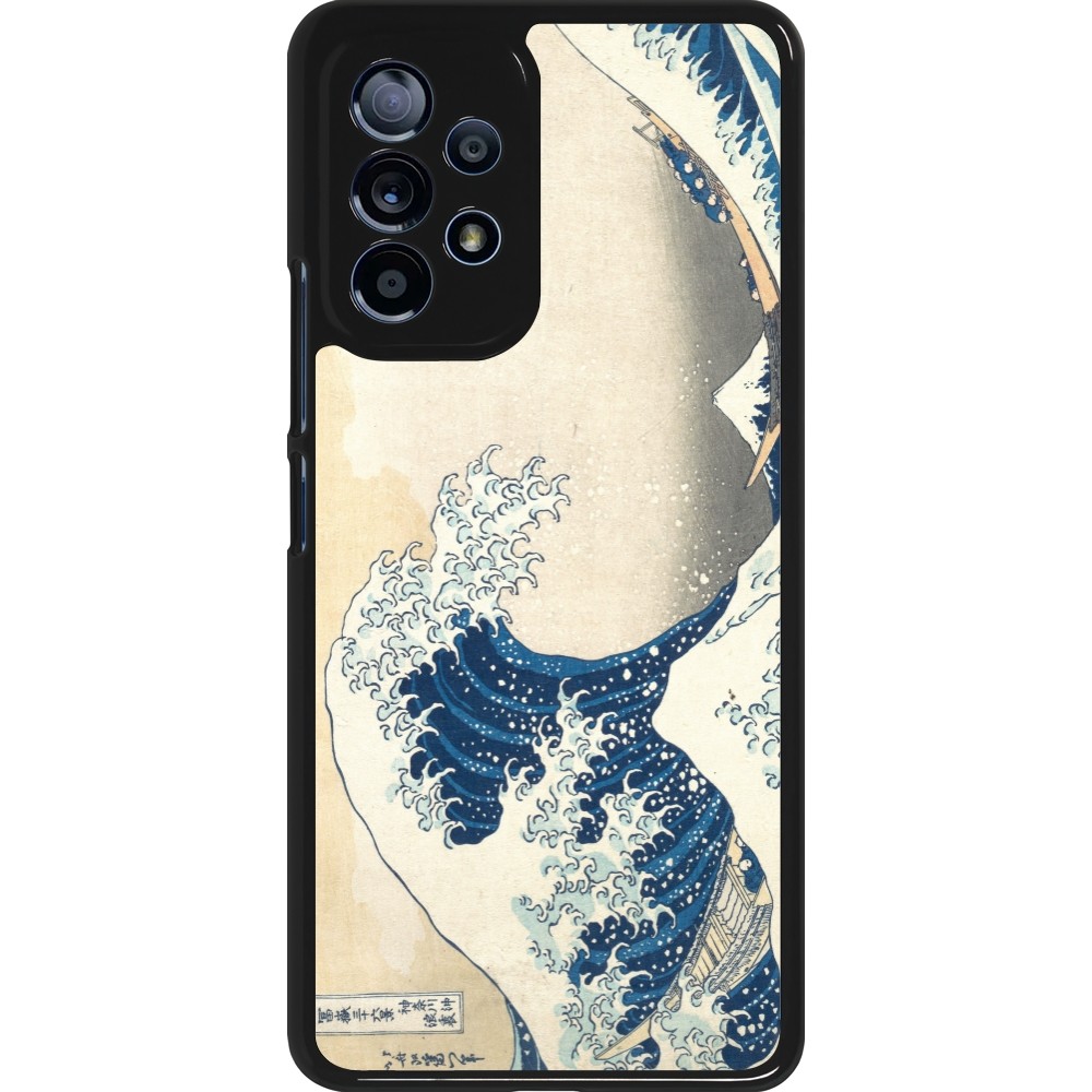Coque Samsung Galaxy A53 5G - Tableau art - La Grande Vague de Kanagawa - Hokusai