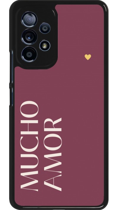 Coque Samsung Galaxy A53 5G - Valentine 2024 mucho amor rosado