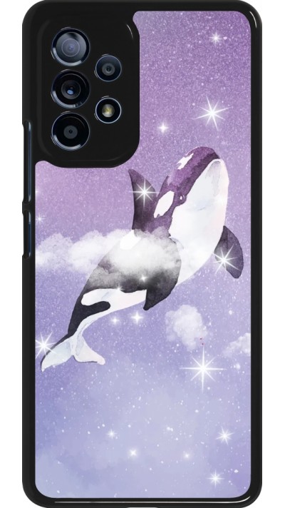 Coque Samsung Galaxy A53 5G - Whale in sparking stars