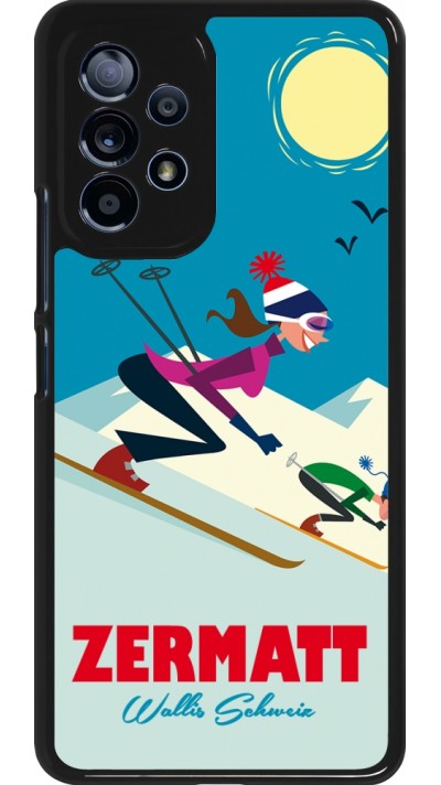 Coque Samsung Galaxy A53 5G - Zermatt Ski Downhill