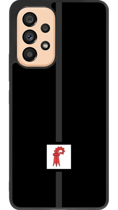 Samsung Galaxy A53 5G Case Hülle - Silikon schwarz Kanton BL schwarz