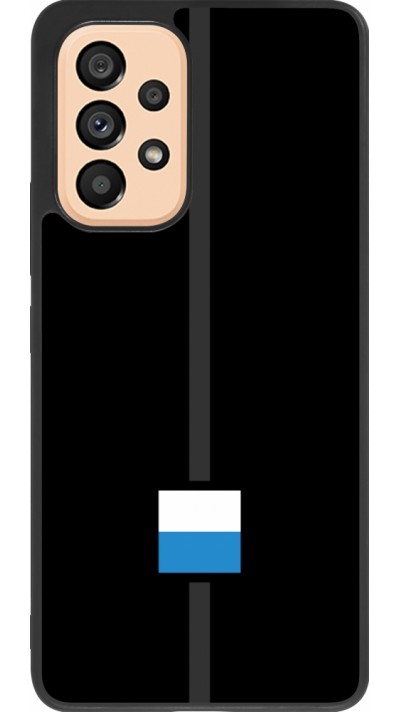 Samsung Galaxy A53 5G Case Hülle - Silikon schwarz Kanton LU schwarz