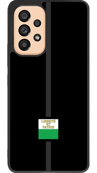 Samsung Galaxy A53 5G Case Hülle - Silikon schwarz Kanton VD schwarz
