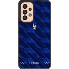 Samsung Galaxy A53 5G Case Hülle - Silikon schwarz Frankreich 2026 personalisierbares Fussballtrikot