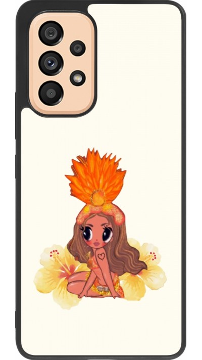 Coque Samsung Galaxy A53 5G - Silicone rigide noir Karol G Tropicoqueta