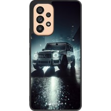Coque Samsung Galaxy A53 5G - Silicone rigide noir Mercedes G AMG Night