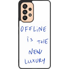 Coque Samsung Galaxy A53 5G - Silicone rigide noir Offline is the new luxury
