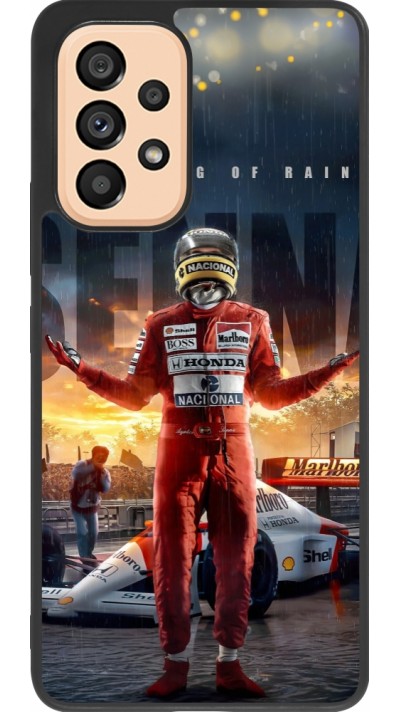 Coque Samsung Galaxy A53 5G - Silicone rigide noir Senna The King of Rain