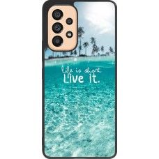 Coque Samsung Galaxy A53 5G - Silicone rigide noir Summer 18 24