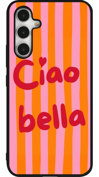 Coque Samsung Galaxy A54 5G - Silicone rigide noir Bye Bella 2026