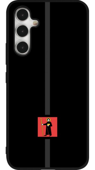 Samsung Galaxy A54 Case Hülle - Silikon schwarz Kanton GL schwarz