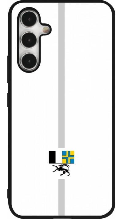Samsung Galaxy A54 Case Hülle - Silikon schwarz Kanton GR weiss