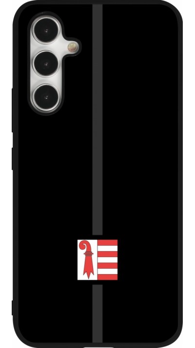 Samsung Galaxy A54 Case Hülle - Silikon schwarz Kanton JU schwarz