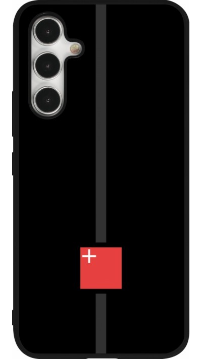 Samsung Galaxy A54 Case Hülle - Silikon schwarz Kanton SZ schwarz