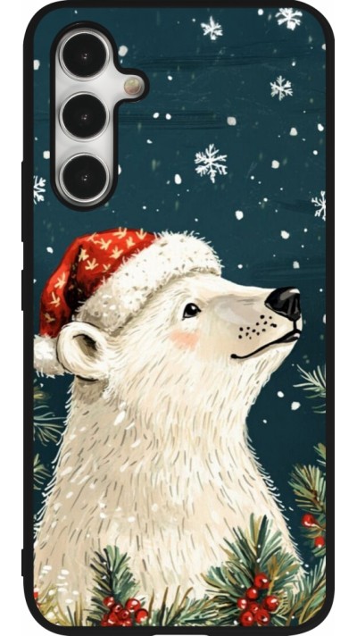 Coque Samsung Galaxy A54 5G - Silicone rigide noir Christmas 25 Bear