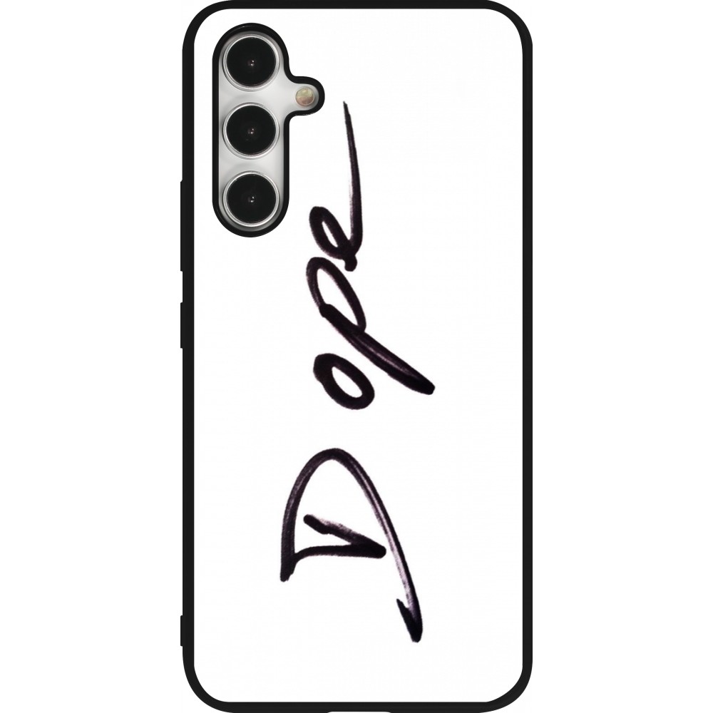 Coque Samsung Galaxy A54 5G - Silicone rigide noir Dope