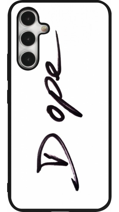 Samsung Galaxy A54 Case Hülle - Silikon schwarz Dope