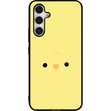 Coque Samsung Galaxy A54 5G - Silicone rigide noir Easter 2026 Little chicken