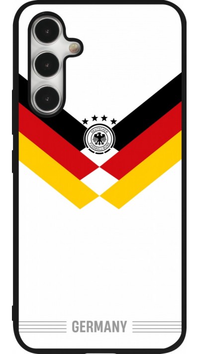 Coque Samsung Galaxy A54 5G - Silicone rigide noir Maillot de football Allemagne 2026 personnalisable