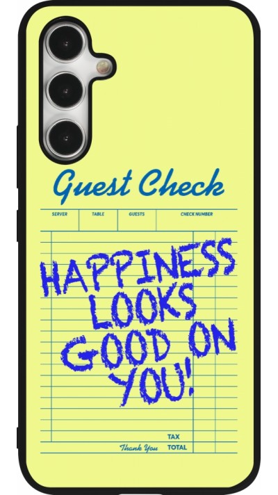 Coque Samsung Galaxy A54 5G - Silicone rigide noir Guest check 2026