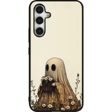 Coque Samsung Galaxy A54 5G - Silicone rigide noir Halloween 2025 Ghost gardener