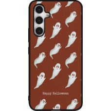 Coque Samsung Galaxy A54 5G - Silicone rigide noir Halloween 2025 Pattern of ghosts