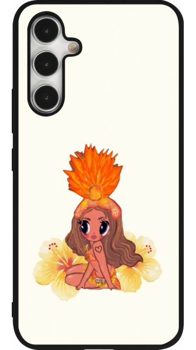Coque Samsung Galaxy A54 5G - Silicone rigide noir Karol G Tropicoqueta