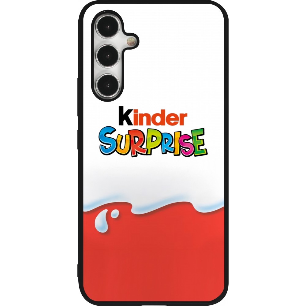 Coque Samsung Galaxy A54 5G - Silicone rigide noir Kinder Surprise