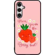 Samsung Galaxy A54 Case Hülle - Silikon schwarz Mom 2026 Berry best