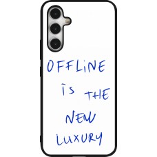 Coque Samsung Galaxy A54 5G - Silicone rigide noir Offline is the new luxury