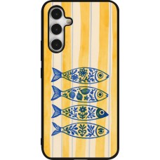 Coque Samsung Galaxy A54 5G - Silicone rigide noir Portuguese fish 2026