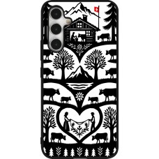 Coque Samsung Galaxy A54 5G - Silicone rigide noir Poya Suisse 2