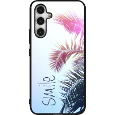 Coque Samsung Galaxy A54 5G - Silicone rigide noir Smile 05
