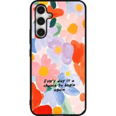 Coque Samsung Galaxy A54 5G - Silicone rigide noir Every day is a chance Spring 2026