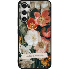 Coque Samsung Galaxy A54 5G - Silicone rigide noir Full Bloom Spring 2026