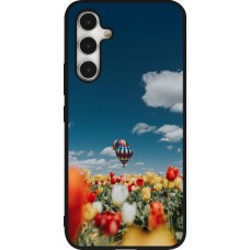 Coque Samsung Galaxy A54 5G - Silicone rigide noir Hot air balloon Spring 2026