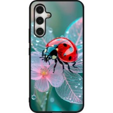 Coque Samsung Galaxy A54 5G - Silicone rigide noir Ladybird in bloom Spring 2026
