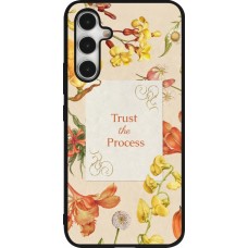 Coque Samsung Galaxy A54 5G - Silicone rigide noir Trust the process Spring 2026