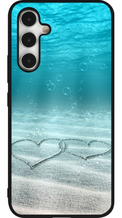 Coque Samsung Galaxy A54 5G - Silicone rigide noir Summer 18 19